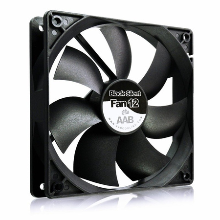 AABCOOLING Black Silent Fan 12