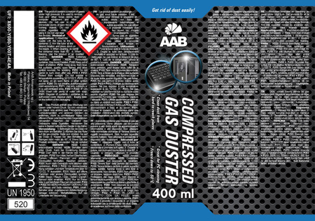 AABCOOLING Compressed gas duster 400ml