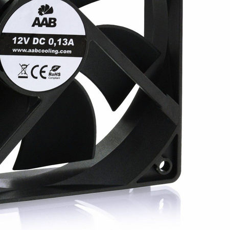 AABCOOLING Black Silent Fan 12