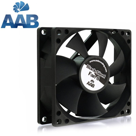 AABCOOLING Black Silent Fan 8 