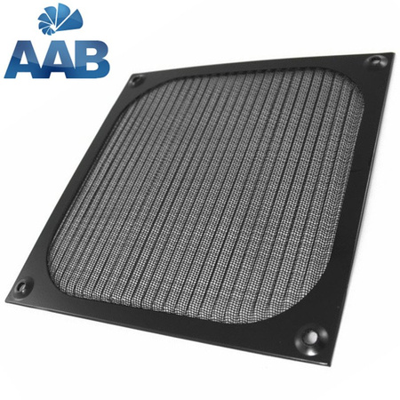 AABCOOLING - "Aluminium Lüfter Filter / Grill 92mm - schwarz"